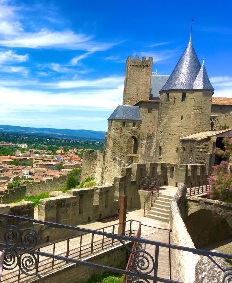 CARCASSONNE HISTORIC DUPLEX 4 star air conditioned APARTEMENT d`ÉGLANTINE Carcassonne Extérieur photo